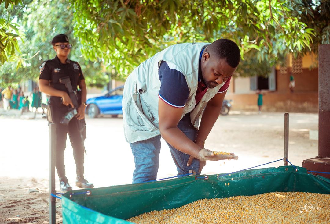 Deputy Minister of Food and Agriculture Applauds Innovation at Ndogbe Sprout